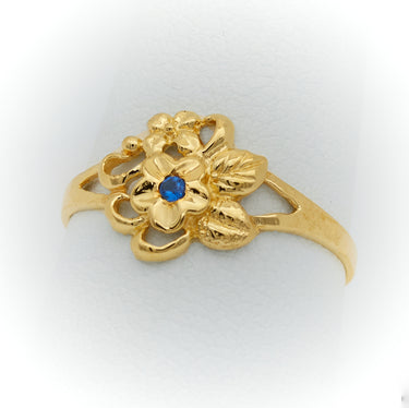 10K Women Gold Ring with Stone Anillo de Mujer con Piedra de Oro 10k - Acosta´s jewelry